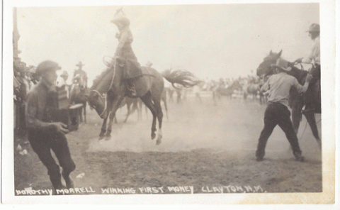 Dorothy Morrell Real photo postcard-0