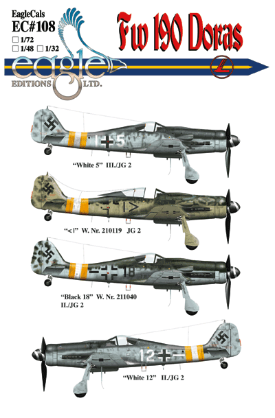 EagleCals #108-48 Fw 190 D-9s-2165