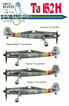 EagleCals #133-48 Ta 152 Hs-0