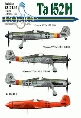 EagleCals #134-32 Ta 152 Hs-0