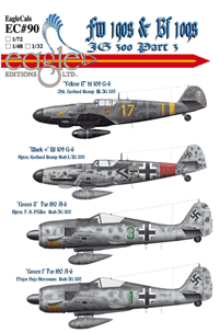 EagleCals #90-48 JG 300 109s and 190s-0