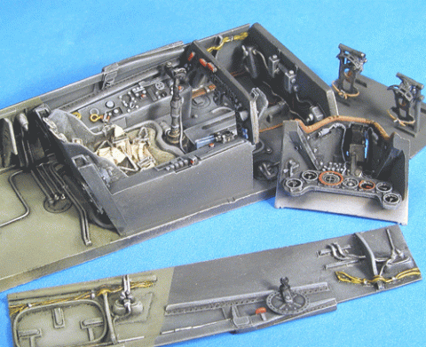 ﻿EagleParts #51-32 - Fw 190 A-8 Cockpit kit Re-stock June 2020-2735