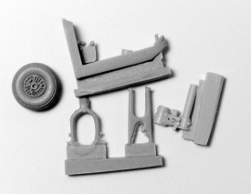 ﻿EagleParts #52-32 - Focke-Wulf 190 A Tail Wheel-0