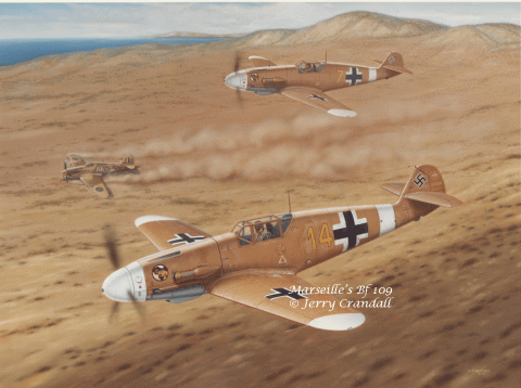 Marseille, Star of Africa Bf 109 F-0