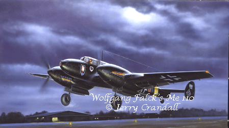 Wolfgang Falck Bf 110 The Night Falcon-0