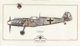 Dietrich Hrabak Bf 109 F-2-0