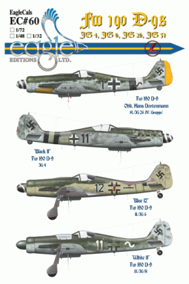 EagleCals #60-72 Fw 190 D-9s-0