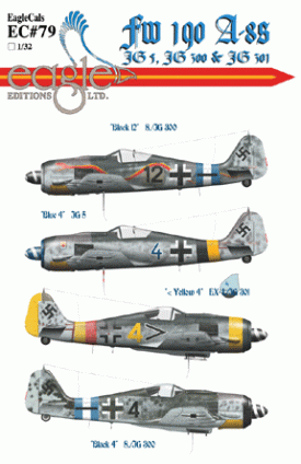 EagleCals #79-32 Fw 190 A-8s-0