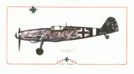 Ernst Scheufele Bf 109 G-14 AS - AP-0