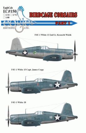 EagleCals #150-48 F4U 1 Part 1-0