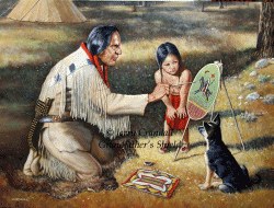 Grandfather's Shield Oil by Jerry Crandall-1844