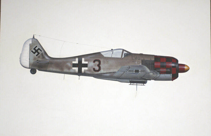 Fw 190 A-6 "Black 3" JG 1