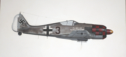 Fw 190 A-6 "Black 3" JG 1-0