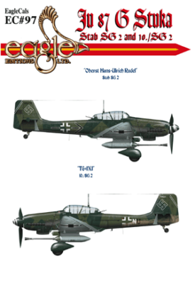 EagleCals #97 Ju 87 G Stukas