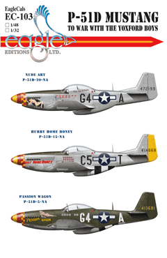 EagleCals #103 P-51 Mustangs To War with the Yoxford Boys-0