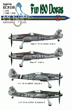 EagleCals #110 Fw 190 Doras-0