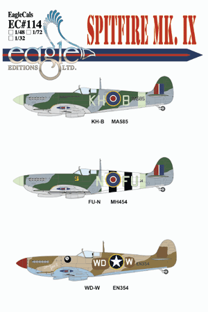 EagleCals #114 Spitfire Mk. IX-0