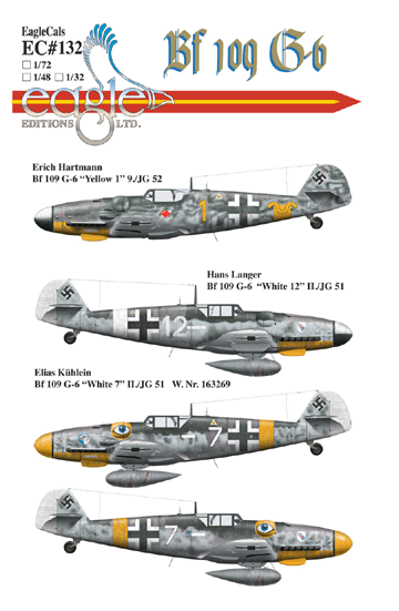 EagleCals #132 Bf 109 G-6s-0