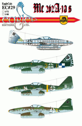 EagleCals #29 Me 262s A-1as -0