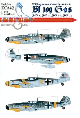 EagleCals Decals 1/72 MESSERSCHMITT Bf-110 Wolfgang Falck The Happy Falcon 