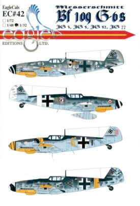 EagleCals #42 Bf 109 G-6s