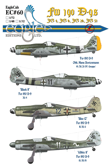 EagleCals #60 Fw 190 D-9s -0