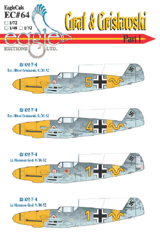 EagleCals #64 Bf 109 F-4s-0