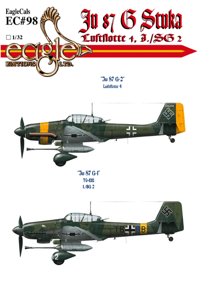 EagleCals #98 Ju 87 G Stuka-0