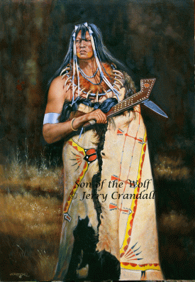 Son of the Wolf oil by Jerry Crandall-0