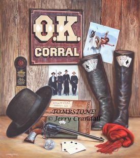 TOMBSTONE oil by Jerry Crandall-0