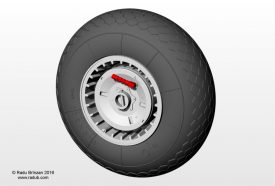 RB-C32006 1/32 Me 262 Main Wheels-0