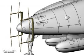 RB-C32005 1/32 Me 262 B1a/U1 Radar Antennas and Pitot Tube-0