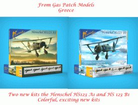 Gas Patch Henschel HS 123 1/48 models