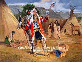 Chief Iron Shirt at Fort McKenzie-0