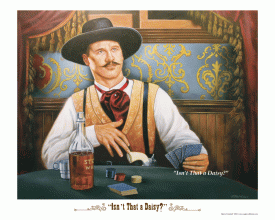 "Isn't That a Daisy?" signed print by Jerry Crandall-0