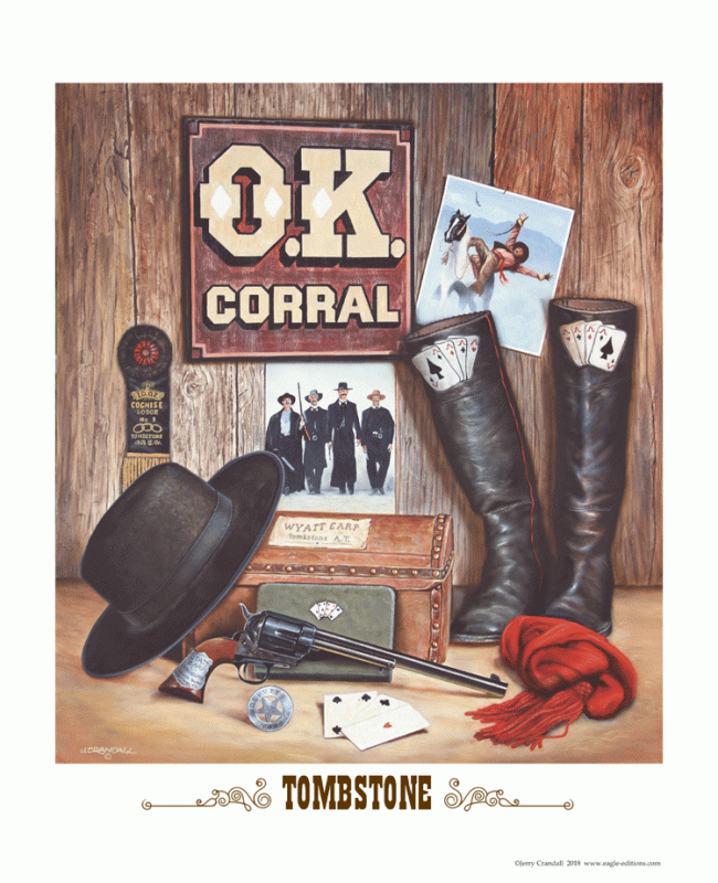 Turkey Creek Jack Johnson, Buck Taylor poster Eagle Editions Ltd.