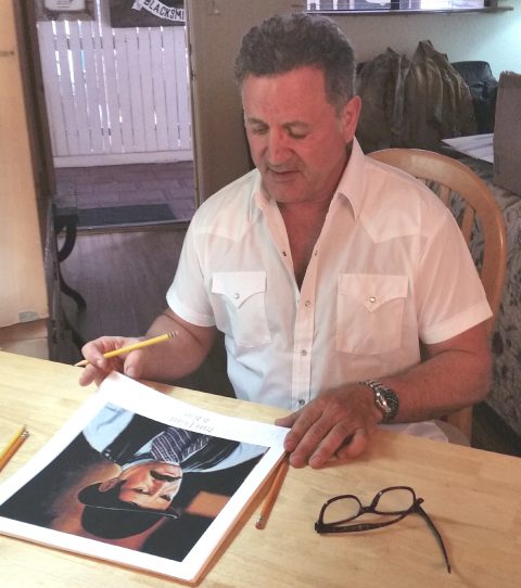 Frank Stallone as Ed Bailey in Tombstone~signed print-3092