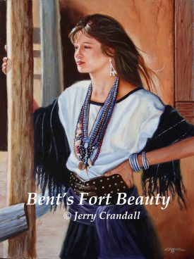 Bent's Fort Beauty oil by Jerry Crandall-0