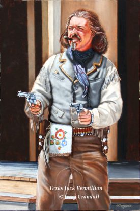 Peter Sherayko as Texas Jack Vermillion Giclée-0