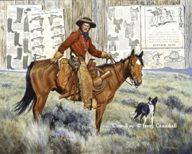 Cow-Boy oil by Jerry Crandall-0