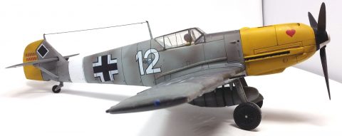 21st Century 1:18 static model Bf 109-0