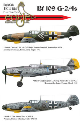 EagleCals #184 Bf 109 G-2/4s