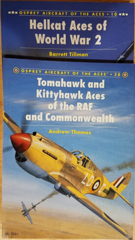 Hellcat and RAF Aircraft of the Aces - Osprey series - Set of 2