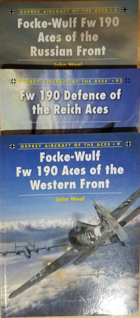 Fw 190 Aircraft of the Aces - Osprey series - Set of 3