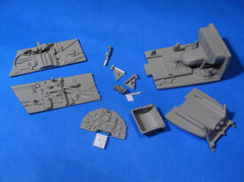 EagleParts #26-32 Bf 109 K Cockpit kit