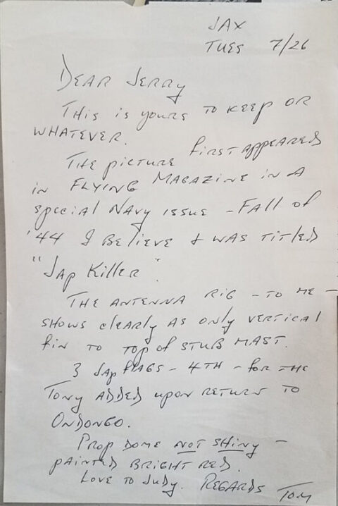 Original Big Hog manuscript by Capt. Tom Blackburn - Image 4