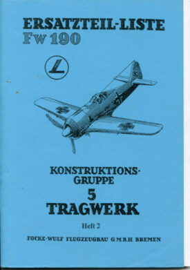 Fw 190 Spare Part List (Ersatzteil-Liste Fw 190)