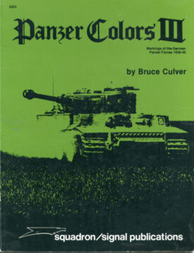 Panzer Colors III Squadron/Signal Publications - Culver