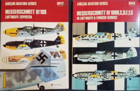 Messerschmitt Bf 109 #42, #43 - Aircam Aviation Series 2 book set