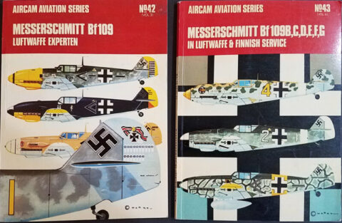 Messerschmitt Bf 109 #42, #43 - Aircam Aviation Series 2 book set
